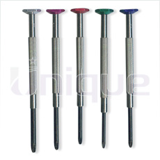 Screw Driver Anodized Head Set of 5 Philips