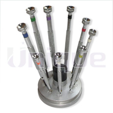 Screw Driver Set of 9 with Fix Stand