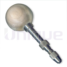 Revolving Chuck in Wooden Knob